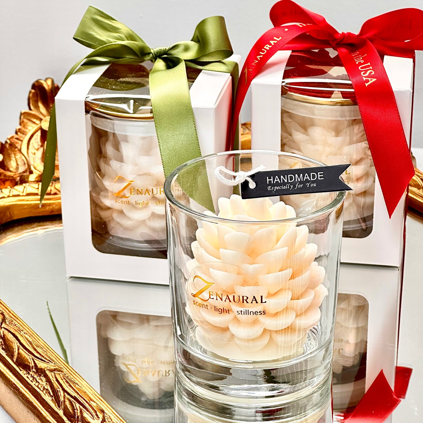 Holiday Candle — Pinecone Candle (Ivory Pine)